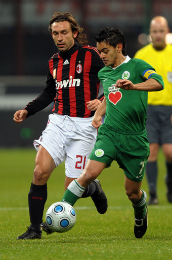 ミラン VfLボルフスブルクと引き分ける