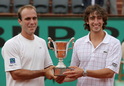 クエバス／オルナ組 全仏男子ダブルスを制す