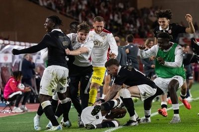 ASモナコが終盤に劇的弾 創設100周年記念試合で勝利 