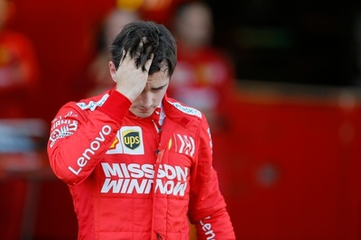 「愚かだった」、クラッシュのルクレールが自責の念 アゼルバイジャンGP