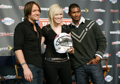 2008NFLキックオフコンサートにK・アーバン、N・ベディングフィールド、アッシャーが出演決定