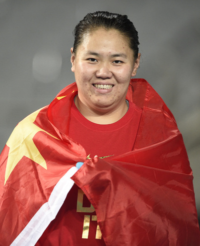 ハンマー投げの張文秀に金メダルを返還、アジア大会