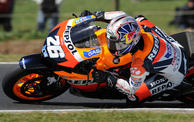 ペドロサ オーストラリアGP・フリー走行2回目は3番手