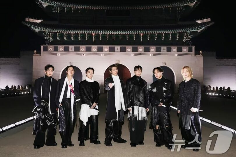 「BTSカムバックライブ：アリラン」発売記念カムバック公演(c)news1