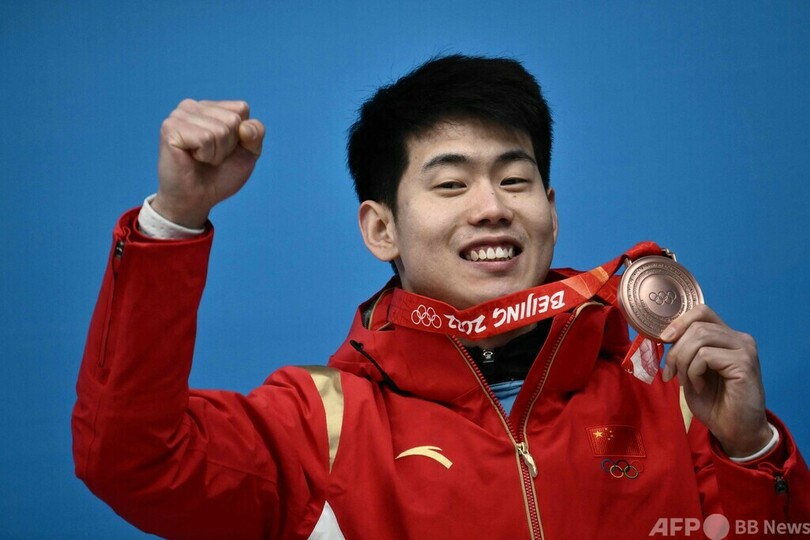 中国勢がそり競技初メダル 北京五輪スケルトン男子