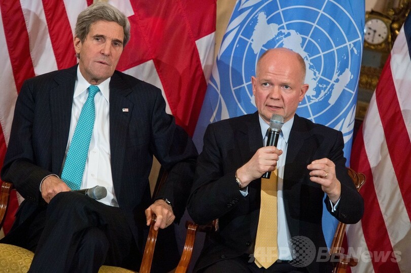 「ウクライナは東西対決の場ではない」、米英外相