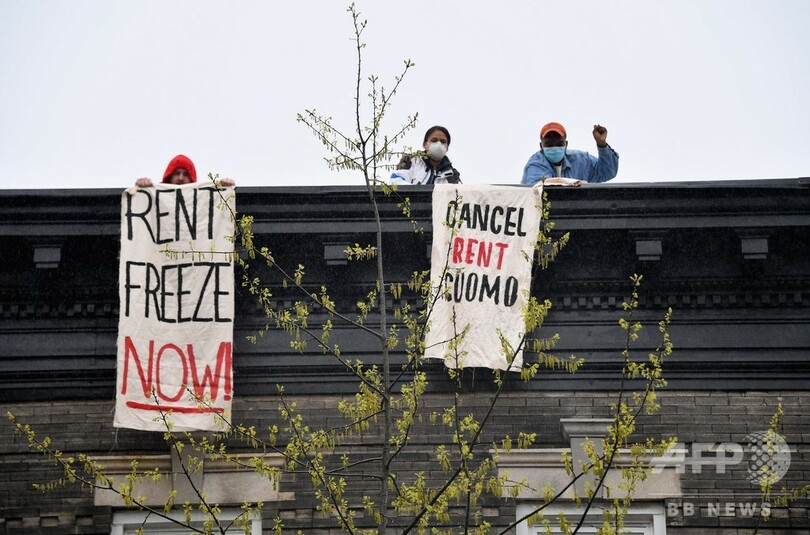 米各地で家賃支払い免除求め大規模スト、コロナ禍で支払い困難に