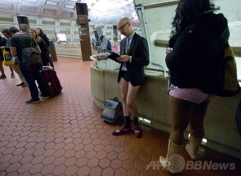 大寒波じゃないの？米国で今年も「ノーパンツ」デー