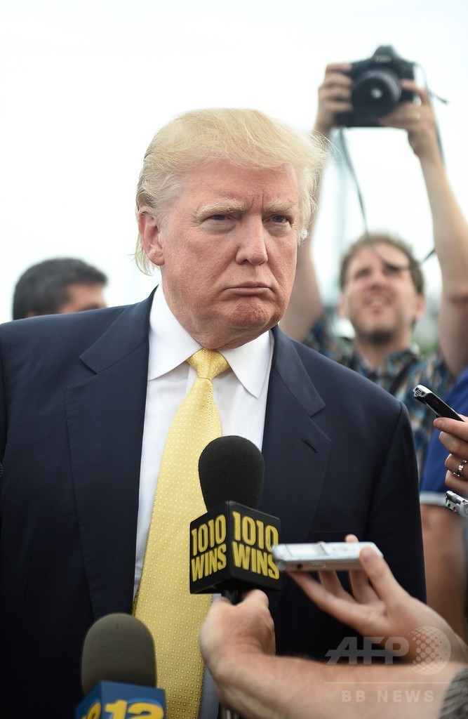 米大統領選出馬のトランプ氏、「ナチス兵」画像投稿で冷笑浴びる