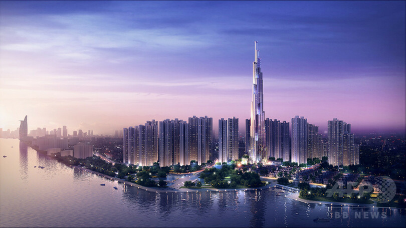 ベトナム最高層ビル ホーチミンに建設中 写真1枚 国際ニュース Afpbb News