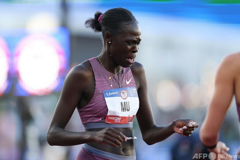 陸上800ｍ女王ムーがまさかの転倒 パリ五輪米代表入り逃す 