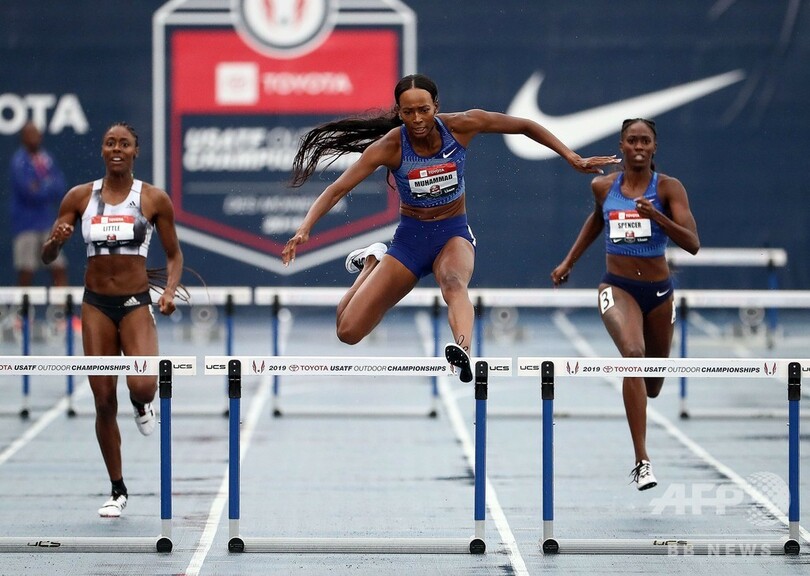 五輪金のムハンマド 女子400mハードルで世界新記録樹立 写真1枚 国際ニュース Afpbb News