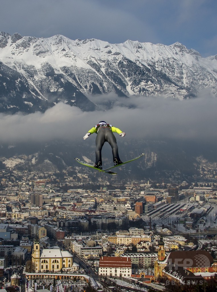 【AFP記者コラム】スキージャンプ撮影の遊び心 写真10枚 国際ニュース:AFPBB News