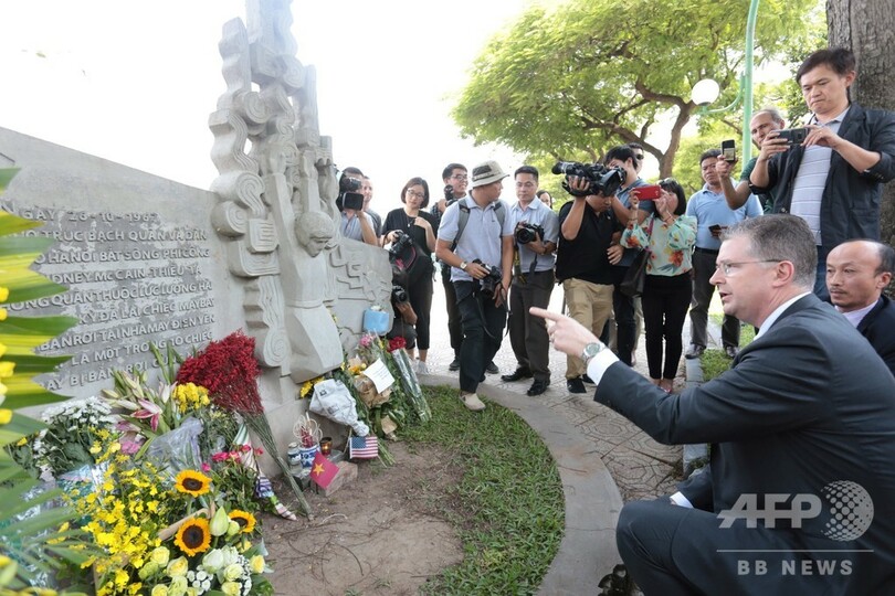 ベトナムも元捕虜のマケイン氏を追悼、米越関係修復に尽力