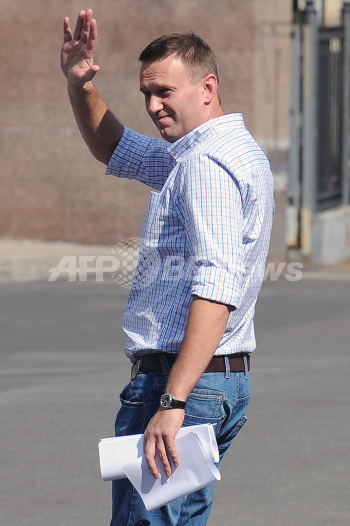 ロシア当局、反プーチン運動指導者を横領罪で起訴 ロシア当局、反プーチン運動指導者を横領罪で起訴