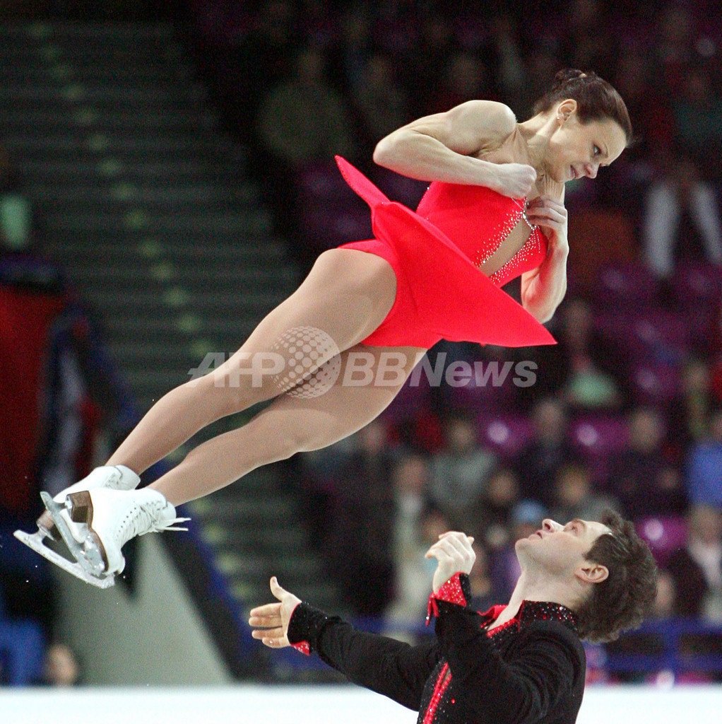 ＜フィギュアスケート 07欧州選手権＞ペトロワ／ティホノフ組 SPで2位につける ポーランド 写真33枚 国際ニュース：AFPBB News