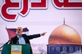 イスラム組織ハマスのガザ地区指導者ヤヒヤ・シンワル氏（2023年4月14日撮影、資料写真）。(c)Mohammed ABED / AFP