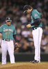 米大リーグ（MLB）、シアトル・マリナーズ（Seattle Mariners）が8日、本拠地セーフコ・フィールド（Safeco Field）で行われたロサンゼルス・ドジャース（Los Angeles Dodgers）戦で、6人の継投による無安打無得点を達成した。

マリナーズは1-0でドジャースに勝利した。

4番手で登板し、3分の2回を無安打無失点に抑えたシアトル・マリナーズのルーカス・ルートキー（Lucas Luetge、2012年6月8日撮影）。(c)AFP/Getty Images/Otto Greule Jr