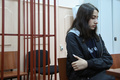 ロシアの首都モスクワの裁判所に現れた、三女のマリア・ハチャトゥリャン容疑者（2019年6月26日撮影）。(c)Yuri KADOBNOV / AFP