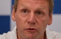 ロンドン五輪英国代表選手発表記者会見に臨む同代表のスチュアート・ピアース（Stuart Pearce）監督（2012年7月2日撮影）。(c)AFP/CARL COURT