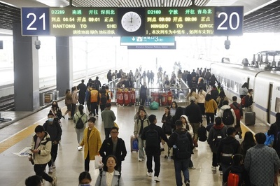 長江デルタ地域鉄道、上半期に4.33億人以上の旅客を輸送
