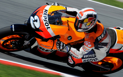 ダニエル・ペドロサ フリー走行2回目でトップタイム