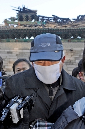 南大門放火犯に懲役10年の判決