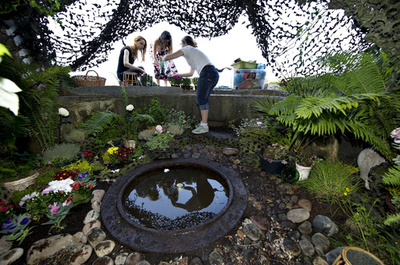 第2次大戦の独軍の地下壕、花咲く庭園に変身！デンマーク