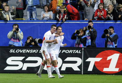 チェコ スロベニアを下し予選初白星、W杯予選