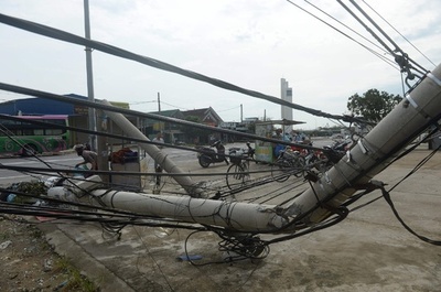台風19号上陸のベトナム、3人死亡