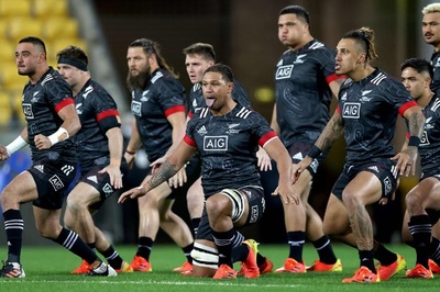 マオリ・オールブラックス、サモア戦で「ハカ」披露