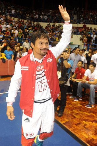 パッキャオ、プロバスケ選手として初得点も笑いの種に