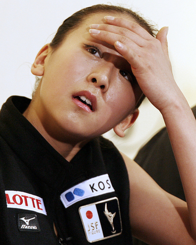 ＜07世界フィギュアスケート選手権＞女子シングル、浅田 ジャンプのミスが響きSPで5位に - 東京