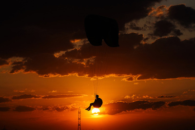 【今日の1枚】夕日を眺める特等席 イラク