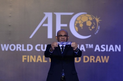 日本はオーストラリアと同組、W杯ロシア大会アジア最終予選