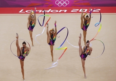 ロシアが新体操団体で4連覇達成