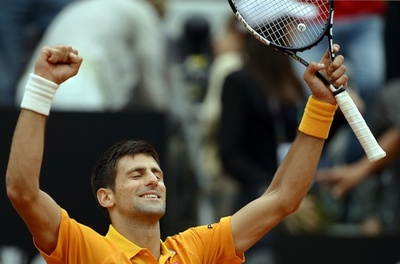 ジョコビッチが決勝進出、フェレールは記者の質問にたじたじ？イタリア国際