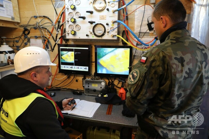 第2次世界大戦の巨大不発弾、処理作業中に爆発 けが人なし