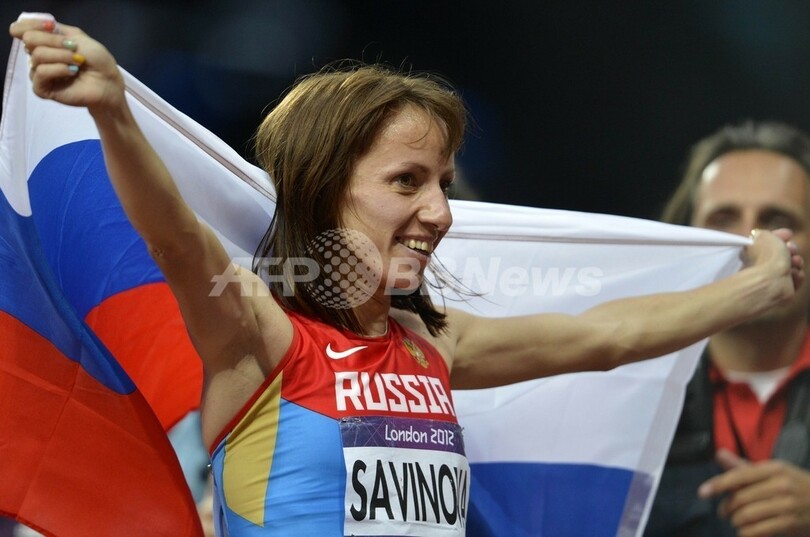 サビノワが女子800メートルで金メダル獲得、セメンヤは銀メダル