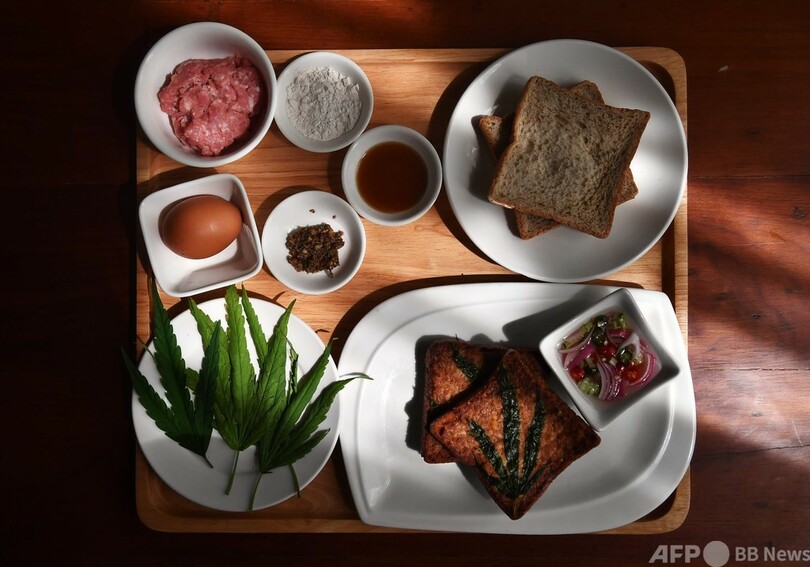 大麻料理で「ハッピー」に 病院で提供開始 タイ