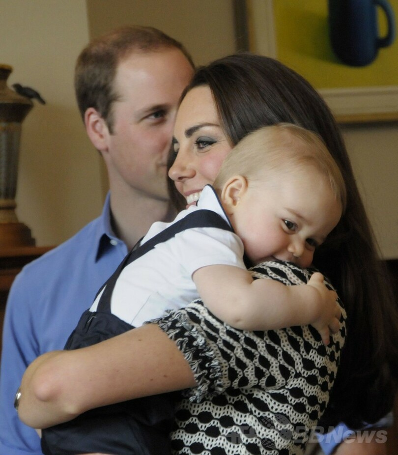 ジョージ英王子、NZで初の「公務」