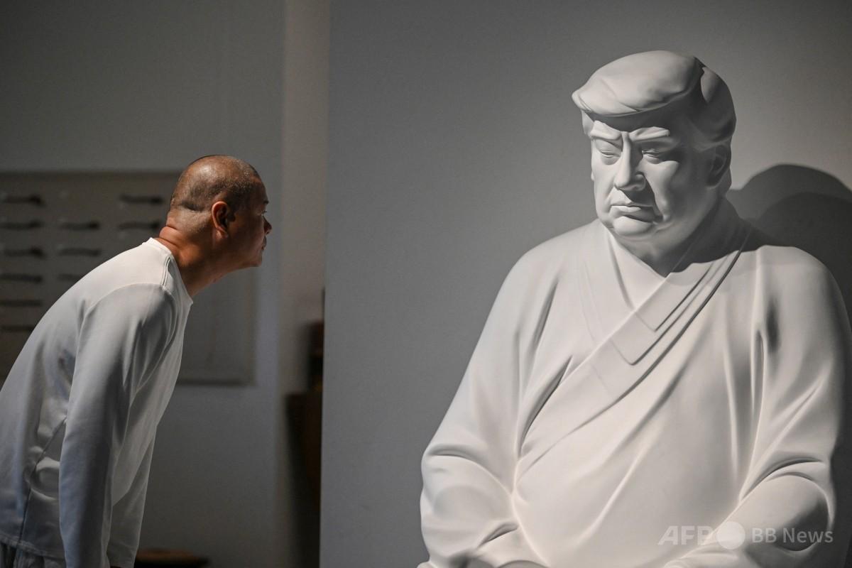トランプ氏像が大受け、中国人アーティスト 写真9枚 国際