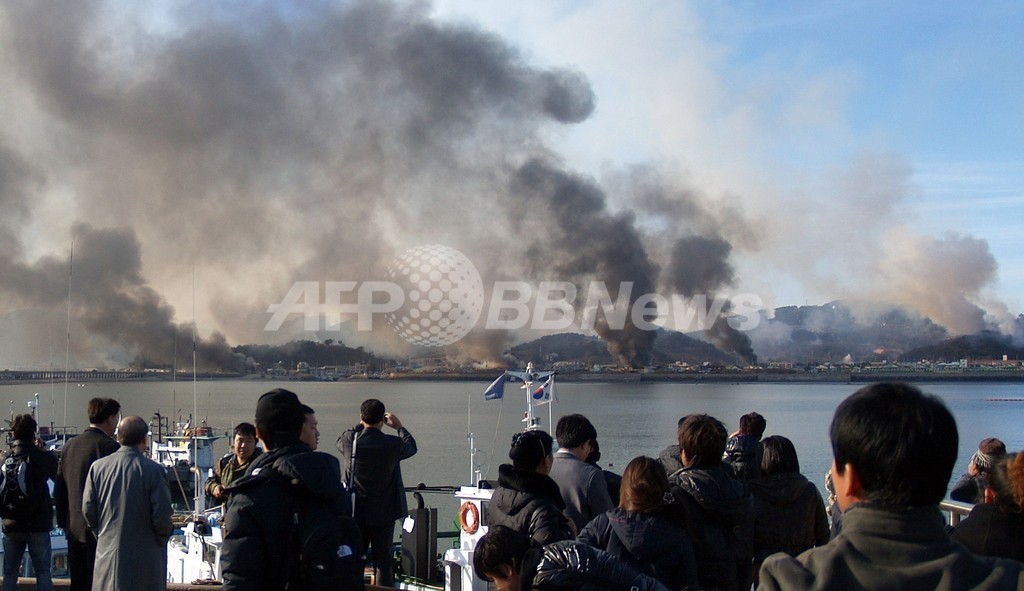 北朝鮮が声明、「砲撃は韓国の責任」 北朝鮮が声明、「砲撃は韓国の責任」