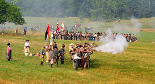 南北戦争150周年、「ゲティスバーグの戦い」を3日がかりで再現 米 写真