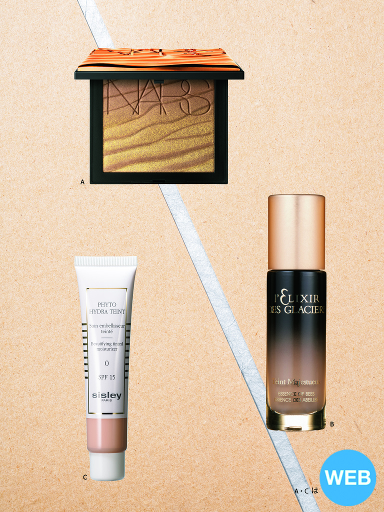 <HANKYU BEAUTY SUMMER COSMETICS>Base Make Glowing Nude「ヘルシーでセクシー。内側から放たれるエネルギーの輝き。」 <HANKYU BEAUTY SUMMER COSMETICS>Base Make Glowing Nude「ヘルシーでセクシー。内側から放たれるエネルギーの輝き。」