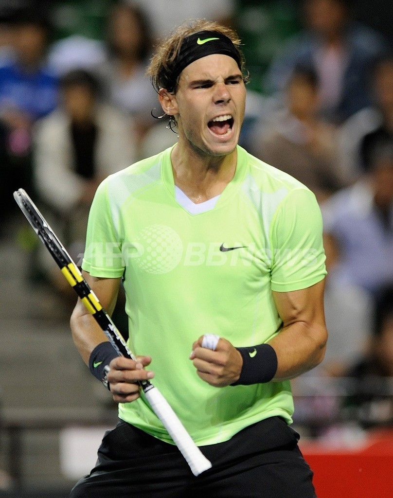 決勝はナダルとモンフィス 楽天オープン 写真4枚 ファッション