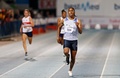 南アフリカ・プレトリアで開催された陸上選手権で、女子200メートル決勝に臨むキャスター・セメンヤ（2020年3月13日撮影）。(c)Phill Magakoe / AFP