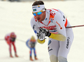 ノルディックスキー世界選手権2009男子距離複合（３０キロメートル）に臨むアンデシュ・セデルグレン。（2009年2月22日撮影）(c)AFP/JANEK SKARZYNSKI