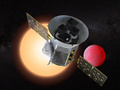太陽系外惑星を探す人工衛星「TESS（テス）」のイラスト。米航空宇宙局（NASA）提供（2018年3月25日提供）。(c)AFP PHOTO /NASA/GSFC/HANDOUT