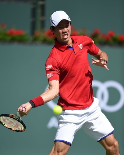 錦織が3回戦へ、ククシキンをストレートで一蹴 BNPパリバ・オープン